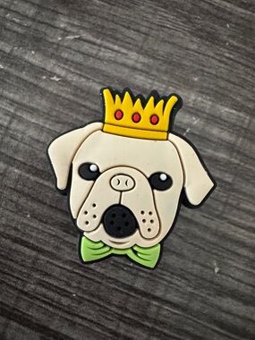 Pug Face Shoe Charm 5/$20